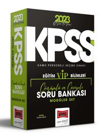 2023 KPSS Eğitim Bilimleri Tamamı Çözümlü VİP Modüler Soru Bankası Seti