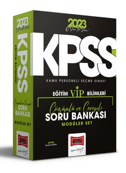 2023 KPSS Eğitim Bilimleri Tamamı Çözümlü VİP Modüler Soru Bankası Seti