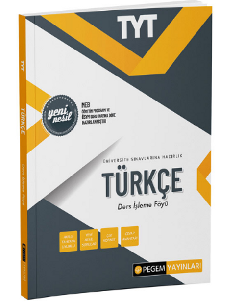 TYT Türkçe Ders İşleme Föyü