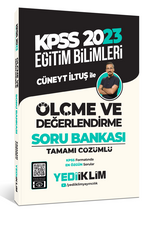 2023 KPSS Eğitim Bilimleri Ölçme ve Değerlendirme Tamamı Çözümlü Soru Bankası 