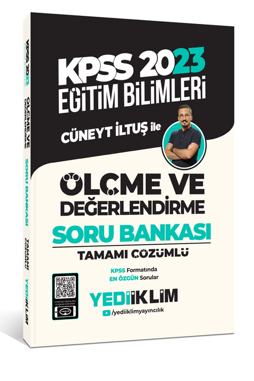 2023 KPSS Eğitim Bilimleri Ölçme ve Değerlendirme Tamamı Çözümlü Soru Bankası 