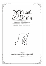 Felsefi Düşün Akademik Felsefe Dergisi Sayı:19 Toplum Sözleşmesi