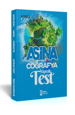 2023 İsem KPSS Aşina Coğrafya Çek Kopart Yaprak Test