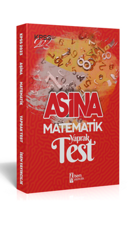 2023 İsem KPSS Aşina Matematik Çek Kopart Yaprak Test