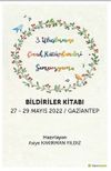 3. Uluslararası Çocuk Kütüphaneleri Sempozyumu Bildiriler Kitabı 27-29 Mayıs 2022 / Gaziantep