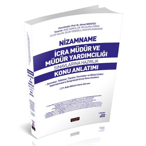 Nizamname İcra Müdür ve Müdür Yardımcılığı Konu Anlatımı