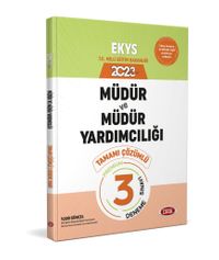 2023 MEB EKYS Müdür ve Müdür Yardımcılığı Tamamı Çözümlü 3 Deneme Sınavı