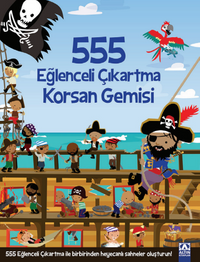 555 Eğlenceli Çıkartma Korsan Gemisi