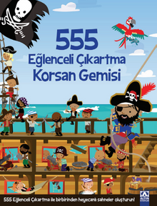 555 Eğlenceli Çıkartma Korsan Gemisi