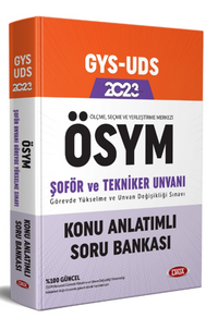Ölçme Ve Seçme Ve Yerleştirme Merkezi (Ösym) Şoför Ve Tekniker Unvan Değişikliği Sınavı Konu Anlatımlı Soru Bankası