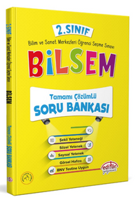 2.Sınıf Bilsem Tamamı Çözümlü Soru Bankası 