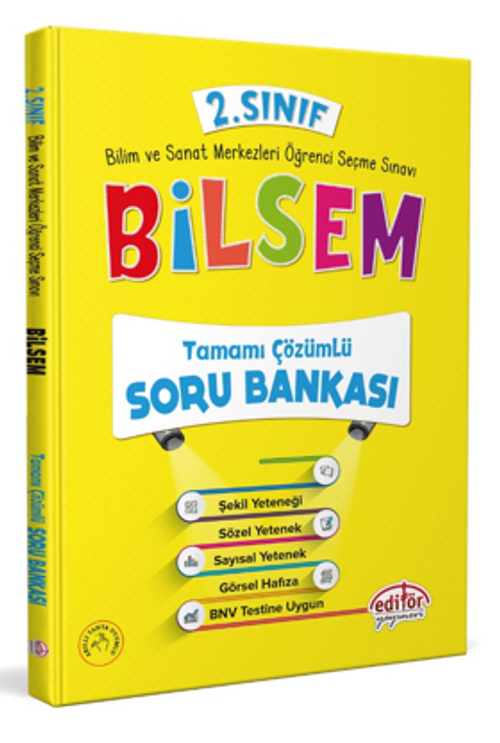 2.Sınıf Bilsem Tamamı Çözümlü Soru Bankası 