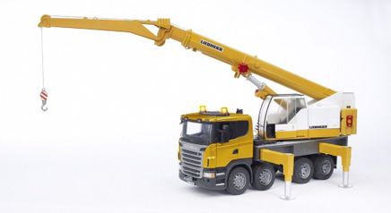 Bruder Scania R-Serisi Liebherr Vinçli Kamyon(35709)