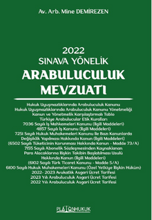 2022 Sınava Yönelik Arabuluculuk Mevzuatı