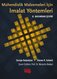 Mühendislik Malzemeleri için  İmalat Yöntemleri 