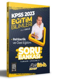2023 KPSS Eğitim Bilimleri Rehberlik ve Özel Eğitim Tamamı Çözümlü Soru Bankası