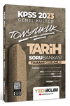 2023 KPSS Genel K&uuml;lt&uuml;r Tonyukuk Tarih Tamamı &Ccedil;&ouml;z&uuml;ml&uuml; Soru Bankası