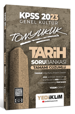 2023 KPSS Genel Kültür Tonyukuk Tarih Tamamı Çözümlü Soru Bankası