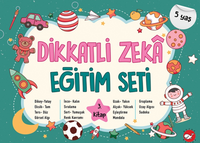 Dikkatli Zeka Eğitim Seti 3. Kitap  (5 Yaş)