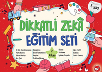 Dikkatli Zeka  Eğitim Seti 2. Kitap  (5 Yaş)