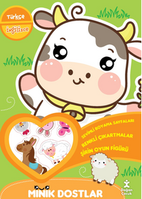 Minik Dostlar Çiftlikte Oyun Boyama Kitabı