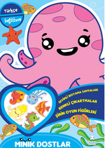 Minik Dostlar Deniz Altında Boyama Kitabı