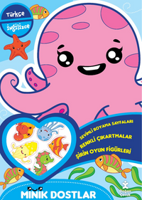 Minik Dostlar Deniz Altında Boyama Kitabı