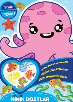 Minik Dostlar Deniz Altında Boyama Kitabı