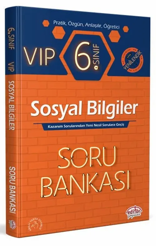 6. Sınıf Vip Sosyal Bilgiler Soru Bankası