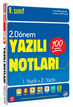 9. Sınıf Tüm Dersler 2.Dönem 1.Yazılı ve 2.Yazılı Notları