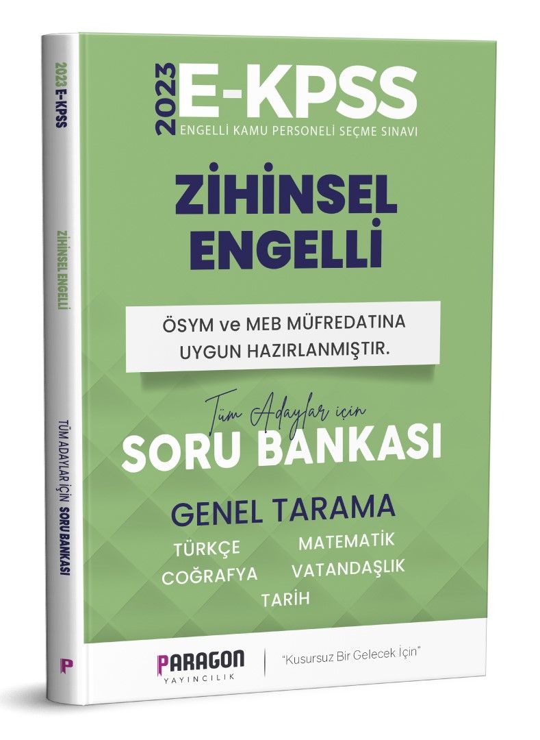 E-Kpss Zihinsel Engelli Soru Bankası (Komisyon ) Fiyatı, Yorumları