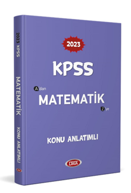 2023 KPSS A'dan Z'ye Matematik Konu Anlatımlı 