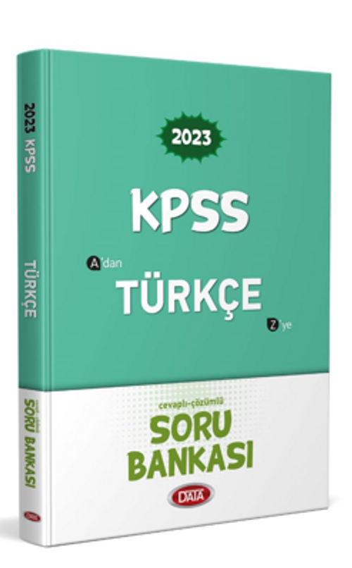 2023 KPSS A'dan Z'ye Türkçe Soru Bankası