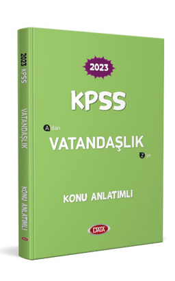 2023 KPSS A'dan Z'ye Vatandaşlık Konu Anlatımlı 
