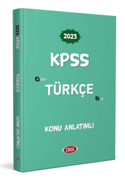 2023 KPSS Türkçe  Konu Anlatımlı 