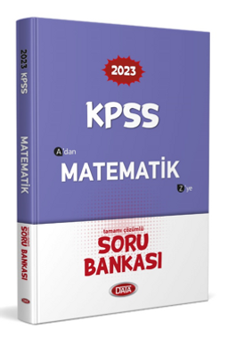 2023 KPSS Matematik Çözümlü Soru Bankası