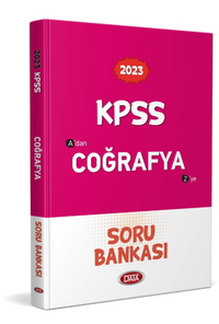 2023 KPSS A'dan Z'ye Coğrafya Soru Bankası