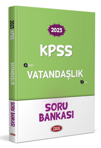 2023 KPSS A'dan Z'ye Vatandaşlık Soru Bankası 