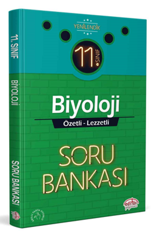 11.Sınıf Biyoloji Özetli Lezzetli Soru Bankası