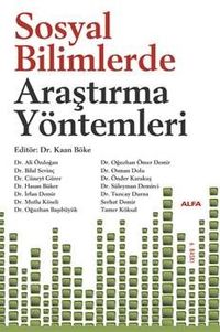 Sosyal Bilimlerde Araştırma Yöntemleri