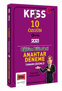 2023 KPSS Eğitim Bilimleri Tamamı Çözümlü Anahtar 10 Özgün Deneme