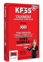 2023 KPSS Eğitim Bilimleri Tüm Dersler Tamamı Çözümlü Tahmini Anahtar