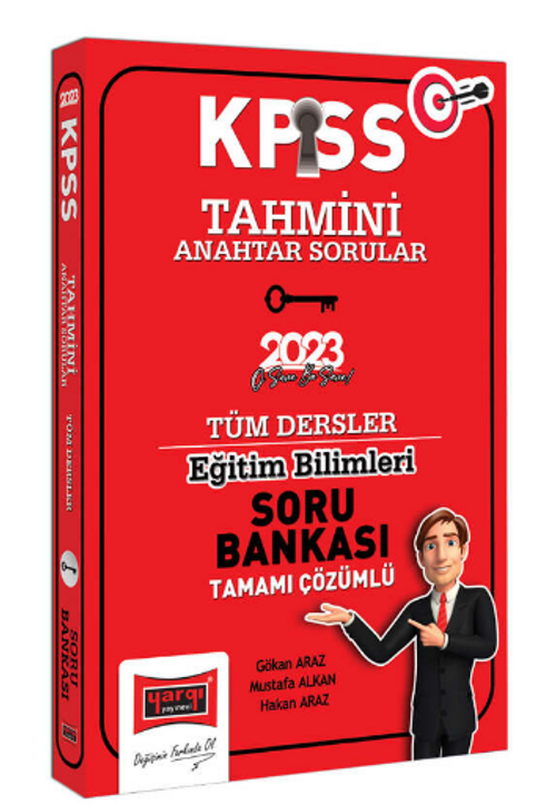 2023 KPSS Eğitim Bilimleri Tüm Dersler Tamamı Çözümlü Tahmini Anahtar