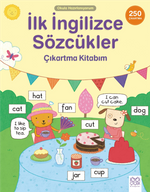İlk İngilizce Sözcükler Çıkartma Kitabım- 250 Çıkartma