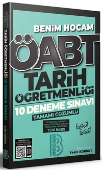 2023 ÖABT Tarih Öğretmenliği Tamamı Çözümlü 10 Deneme Sınavı 