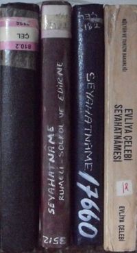 Seyahatname (4 cilt) / 1.Giriş, 2. Hatay-Suriye-Lübnan-Filistin, 3. Akdeniz Adaları ve Girit Fethi, 4. Rumeli-Solkol ve Edirne (Kod: 10-I-26)