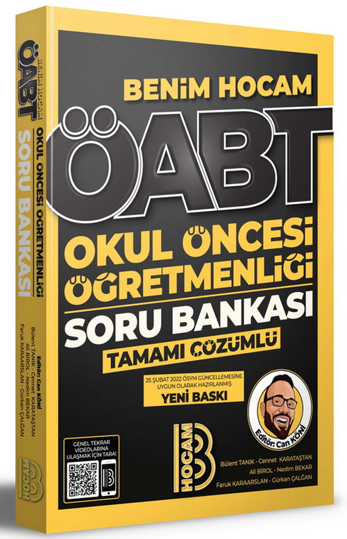2023 ÖABT Okul Öncesi Öğretmenliği Tamamı Çözümlü Soru Bankası