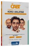 ÖABT Türkçe Öğretmenliği Anlama ve Anlatım-Dil Bilimi-Çocuk Edebiyatı-Alan Eğitimi Konu Anlatımı