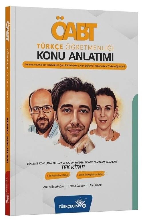 ÖABT Türkçe Öğretmenliği Anlama ve Anlatım-Dil Bilimi-Çocuk Edebiyatı-Alan Eğitimi Konu Anlatımı
