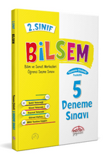 2.Sınıf Bilsem Tamamı Çözümlü 5 Fasikül Deneme Sınavı 